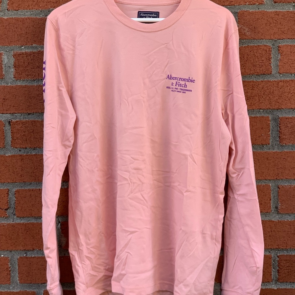 Pink and purple soft long sleeve